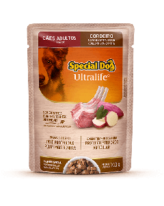 Ração Úmida Special Dog Sachê Sabor Cordeiro Para Cães Adultos - 100 Gr