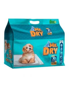 Tapete Higiênico Para Cães Mr. Dry 80X60-30 Unidades