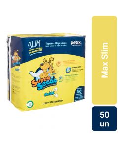 Tapete Higiênico Super Secão Max Slim para Cães 50 Tiras