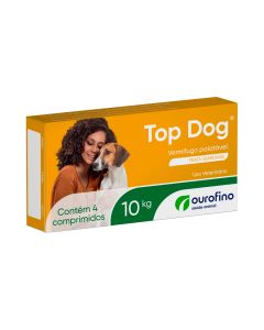Vermífugo Ourofino Top Dog para Cães 10kg
